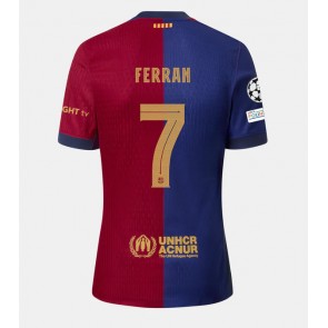 Barcelona Ferran Torres #7 Domaci Dres 2024-25 Kratak Rukavima